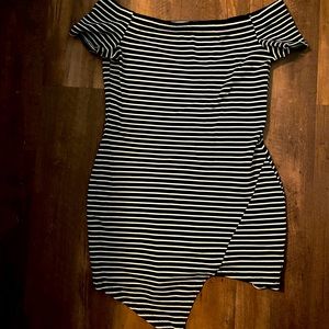 Windsor Black and White Mini Dress